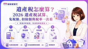 遺產稅怎麼算